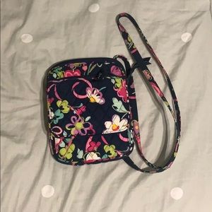 Vera Bradley crossbody purse (navy blue)